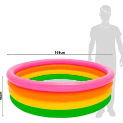Intex Piscina Atardecer 4 Anillos reacondicionado