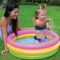 Intex Piscina hinchable Sunset 3 anillos para bebés
