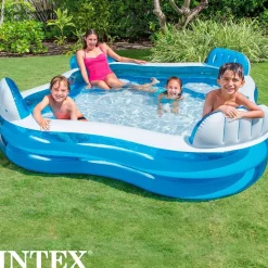 Intex Piscina inflable con asientos