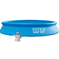 Intex Piscina inflable redonda Easy Set con bomba de filtro 305x61cm
