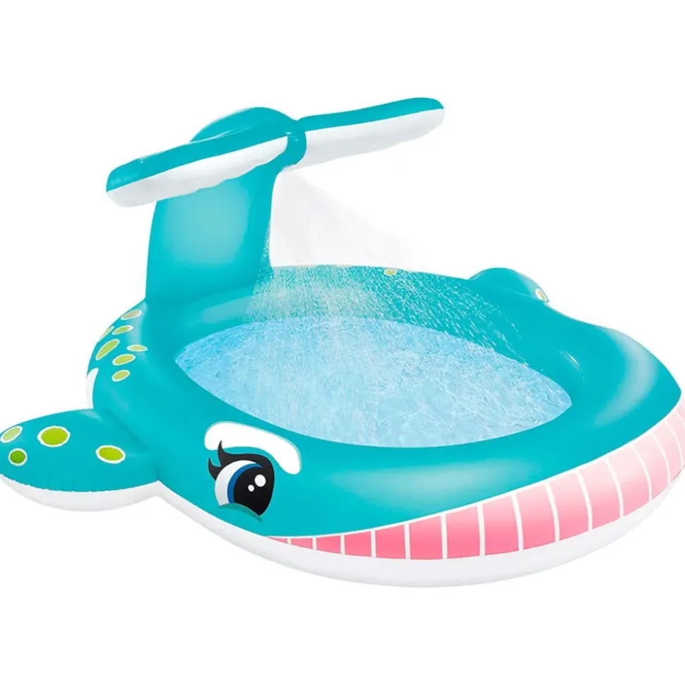 Intex Piscina Inflatable Whale With Sprinkler