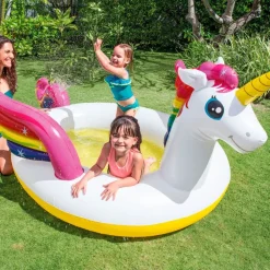 Intex Unicornio con rociador
