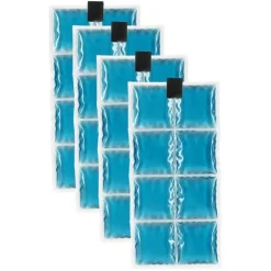 Inuteq Bodycool Pro Coolpac 21˚C/70˚F 8 Celdas enfriador 4 piezas
