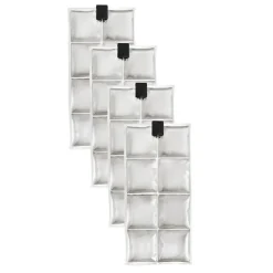 Inuteq Nevera portátil Coolpac 24˚C/75˚F 8 Cells 4 piezas