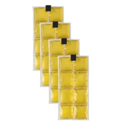 Inuteq Nevera portátil Coolpac 21˚C/70˚F 8 Cells 4 piezas