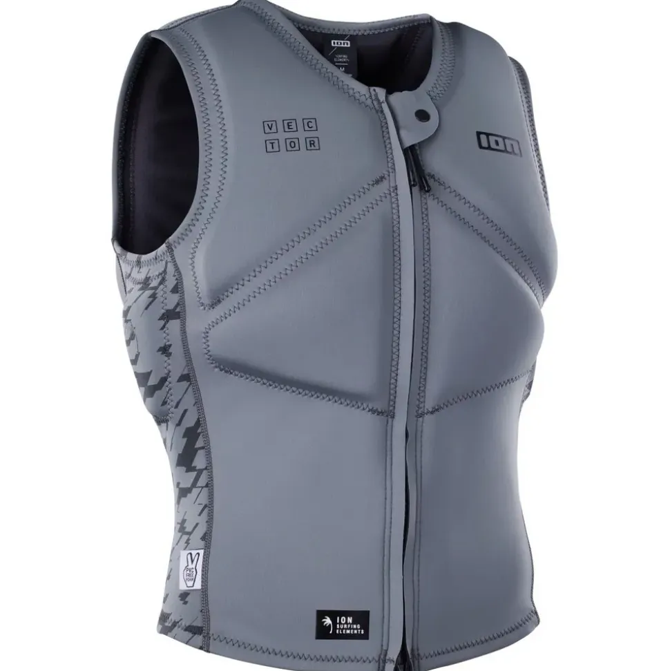 ION Chaleco de protección Vector core front zip