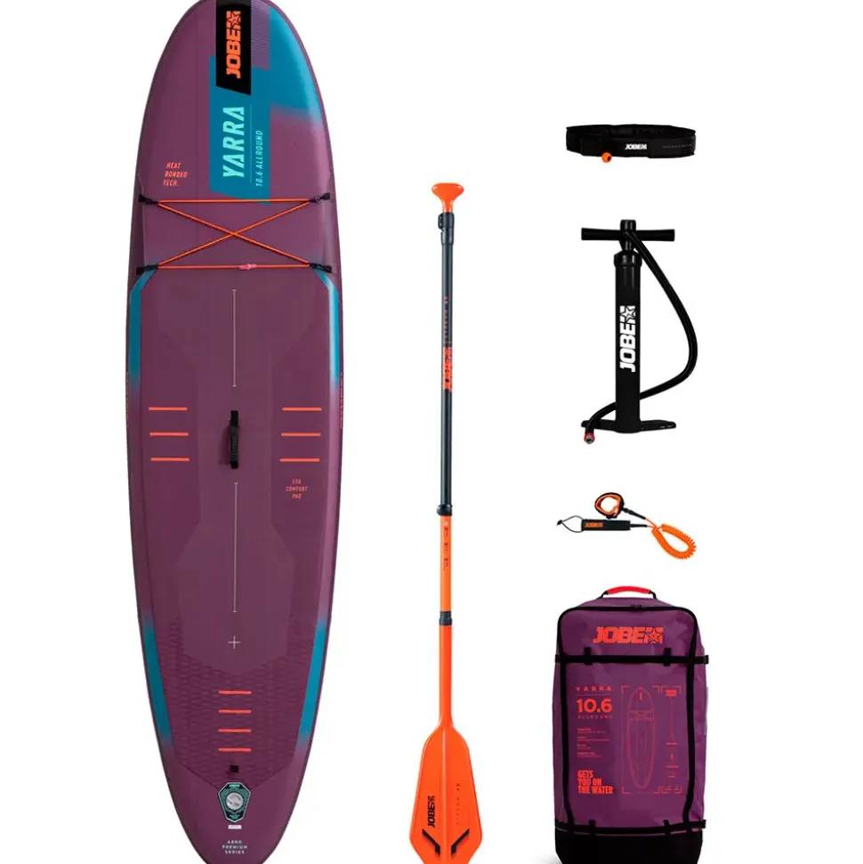 Jobe Set de paddle surf hinchable Aero yarra 10.6