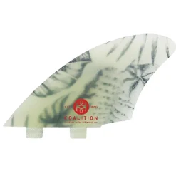 Koalition Aleta Twin dual tab tropical leaves
