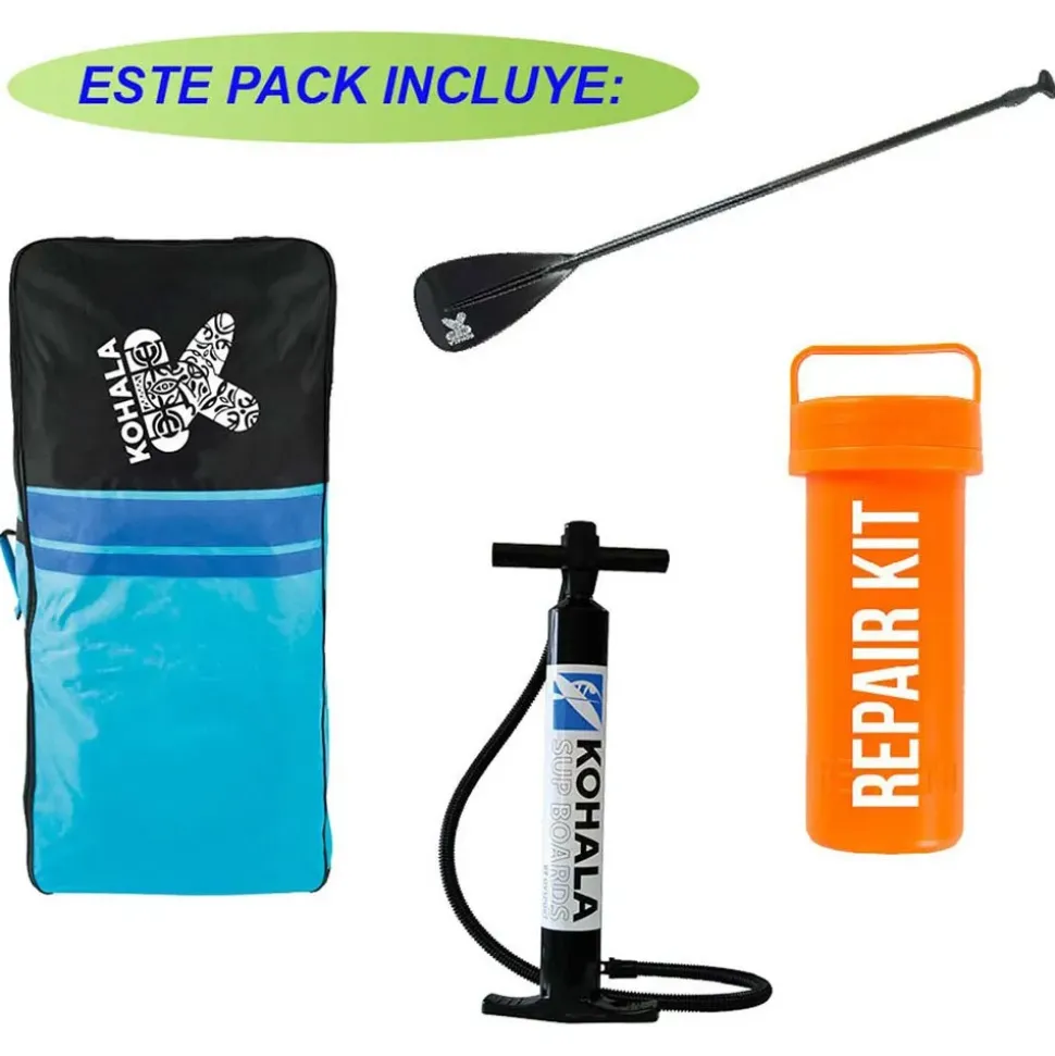 Kohala Set de paddle surf hinchable Start 10´6´´
