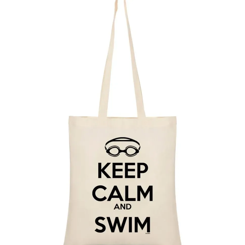 Kruskis Bolsa tote Keep Calm And Swim
