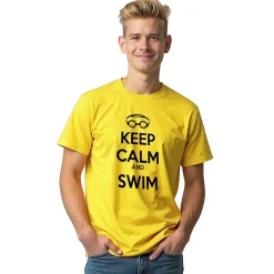 Kruskis Camiseta de manga corta Keep Calm and Swim