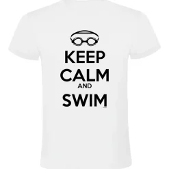 Kruskis Camiseta de manga corta Keep Calm and Swim