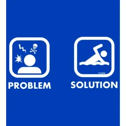 Kruskis Camiseta de manga corta Problem Solution Swim
