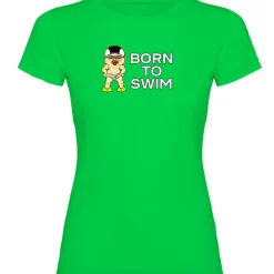 Kruskis Camiseta de manga corta Born To Swim
