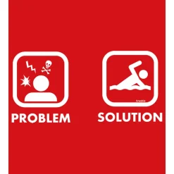 Kruskis Camiseta de manga corta Problem Solution Swim