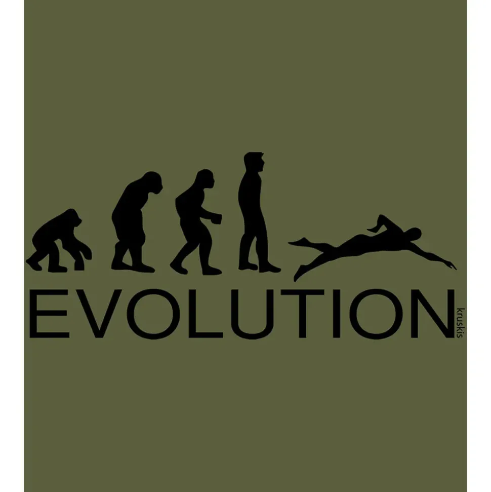 Kruskis Camiseta de manga corta Natacion Evolution Swim