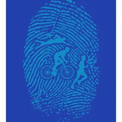 Kruskis Camiseta de manga corta Triathlon Fingerprint