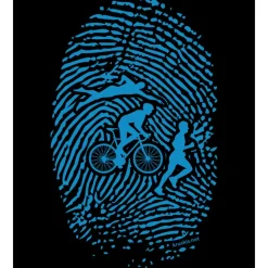 Kruskis Camiseta de manga corta Triathlon Fingerprint