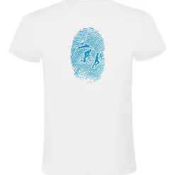 Kruskis Camiseta de manga corta Triathlon Fingerprint