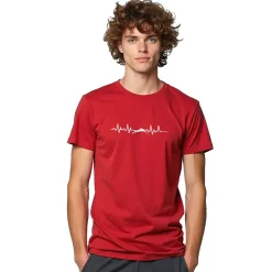 Kruskis Camiseta de manga corta Swimming Heartbeat