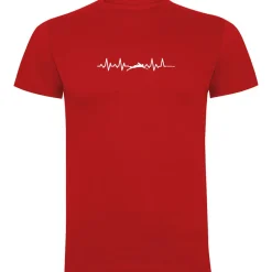 Kruskis Camiseta de manga corta Swimming Heartbeat