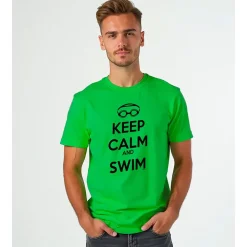 Kruskis Camiseta de manga corta Keep Calm and Swim
