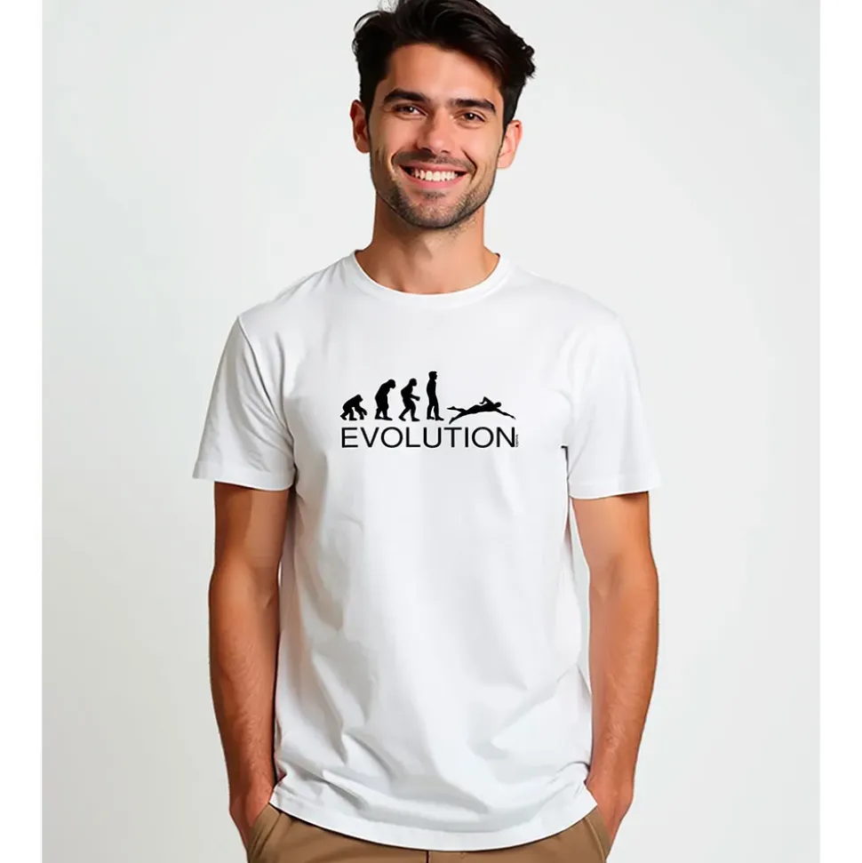 Kruskis Camiseta de manga corta Evolution Swim