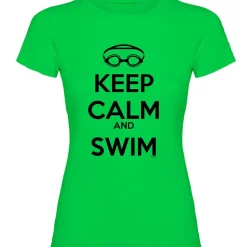 Kruskis Camiseta de manga corta Keep Calm And Swim