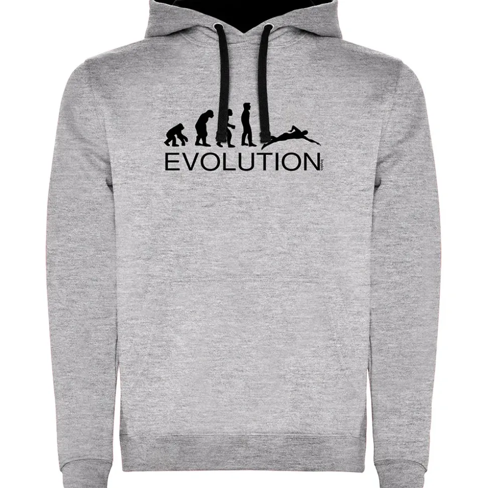 Kruskis Sudadera con capucha Natacion Evolution Swim Two-Colour