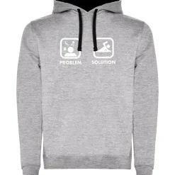 Kruskis Sudadera con capucha Problem Solution Swim Two-Colour