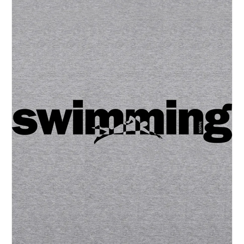 Kruskis Sudadera con capucha Word Swimming Two-Colour