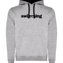 Kruskis Sudadera con capucha Word Swimming Two-Colour