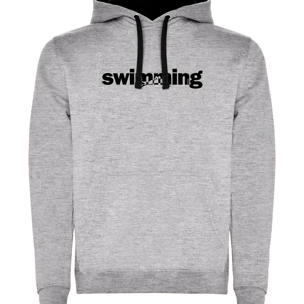 Kruskis Sudadera con capucha Word Swimming Two-Colour
