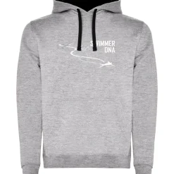 Kruskis Sudadera con capucha Swimming DNA Two-Colour