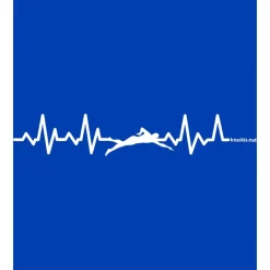 Kruskis Sudadera con capucha Swimming Heartbeat Two-Colour
