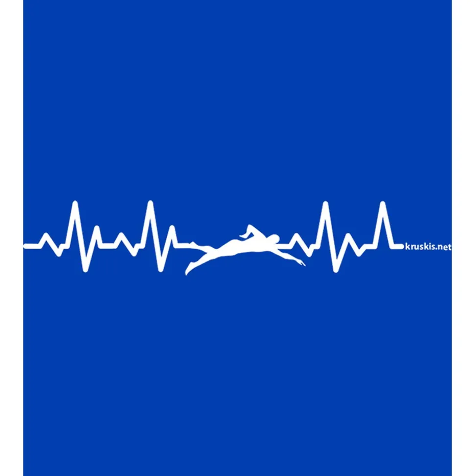 Kruskis Sudadera con capucha Swimming Heartbeat Two-Colour