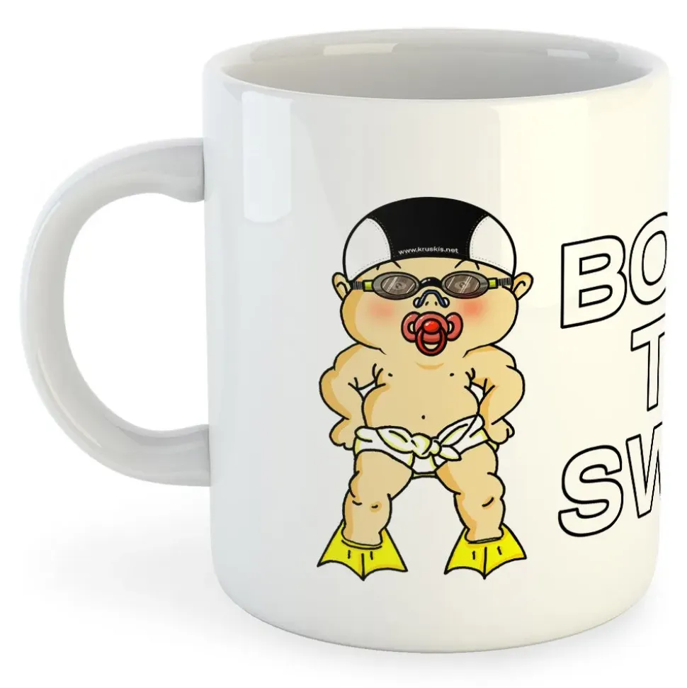 Kruskis Taza Born To Swim 325ml