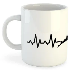 Kruskis Taza Swimming Heartbeat 325ml