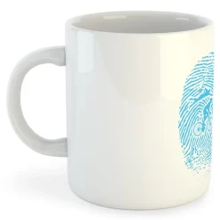Kruskis Taza Triathlon Fingerprint 325ml