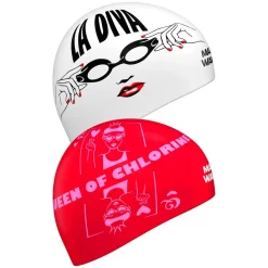 Mad Wave Gorro de natación Reverse Queen