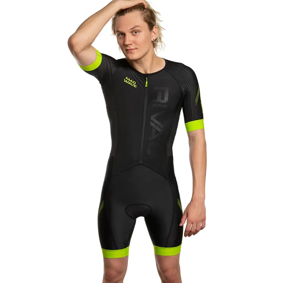 Mad Wave Traje de triatlón de manga corta Rival STY