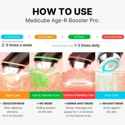 Medicube Masajeador de limpieza facial AGE-R Booster Pro