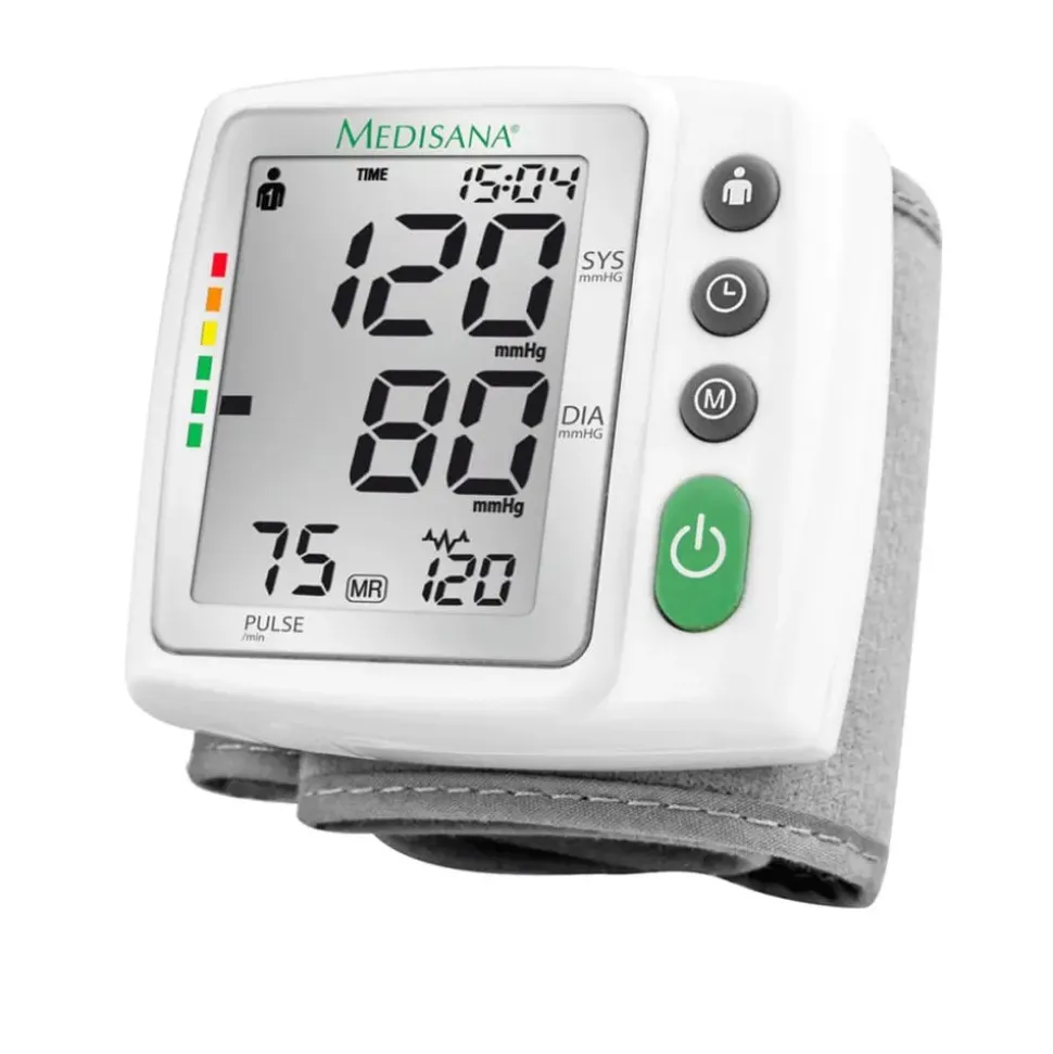 Medisana Monitor de presión arterial de muñeca Bw 315 Blanco 51072