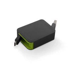 Muvit Cable retráctil USB a micro 0.8 m 2.4A