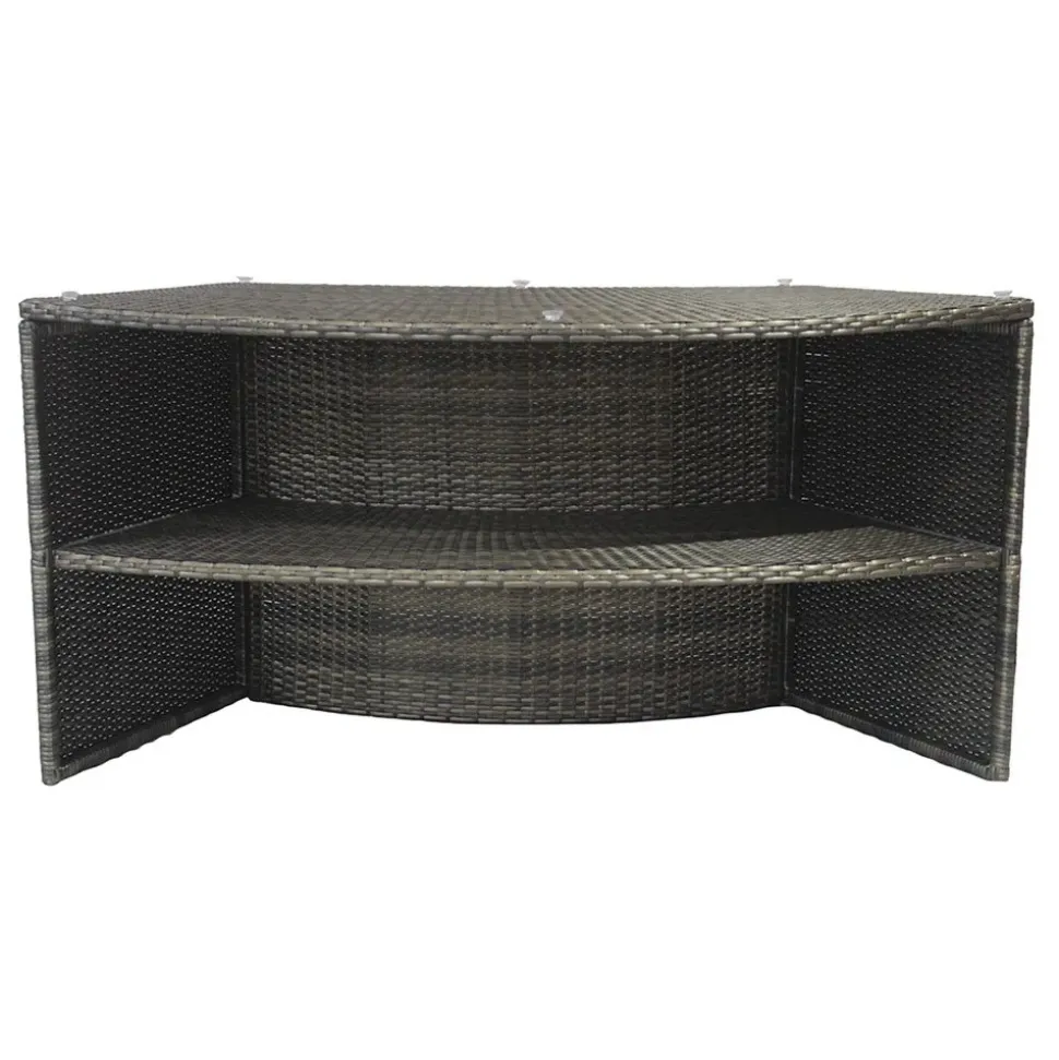 Netspa Bañera hinchable con paneles externos Caliente Vita Premium 168x70 cm + Furniture 5 Pieces