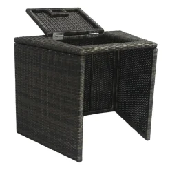 Netspa Bañera hinchable con paneles externos Caliente Vita Premium 168x70 cm + Furniture 5 Pieces