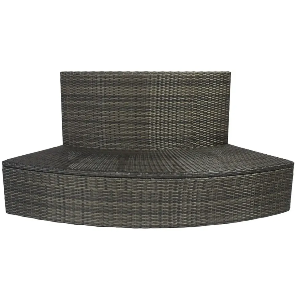 Netspa Bañera hinchable con paneles externos Caliente Vita Premium 168x70 cm + Furniture 5 Pieces