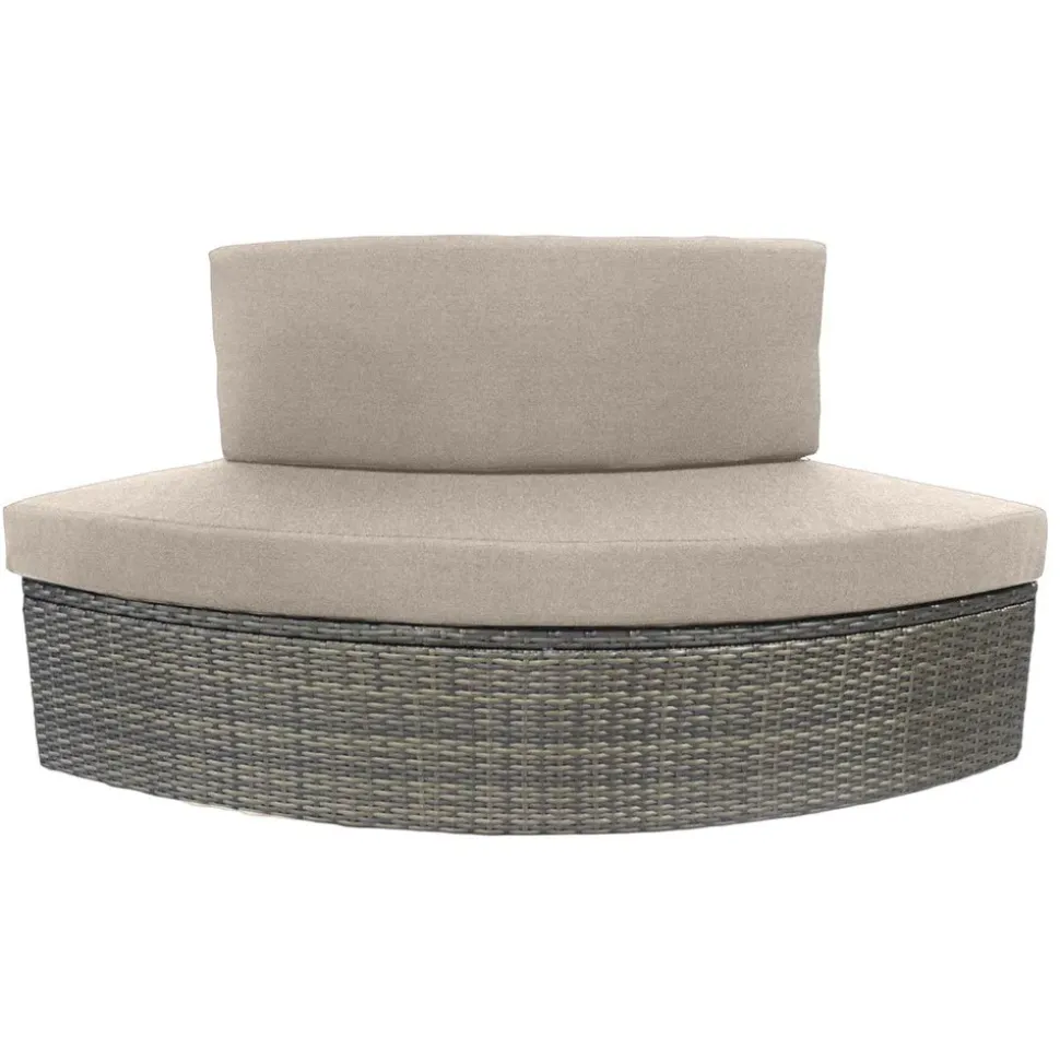 Netspa Bañera hinchable con paneles externos Caliente Vita Premium 168x70 cm + Furniture 5 Pieces