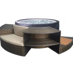 Netspa Bañera hinchable con paneles externos Caliente Vita 156x70 cm