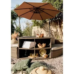 Netspa Bañera inflable con paneles externos Caliente Octopus 193x73 cm